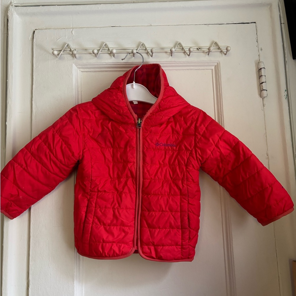 Columbia Kids Red Puffer Jacket